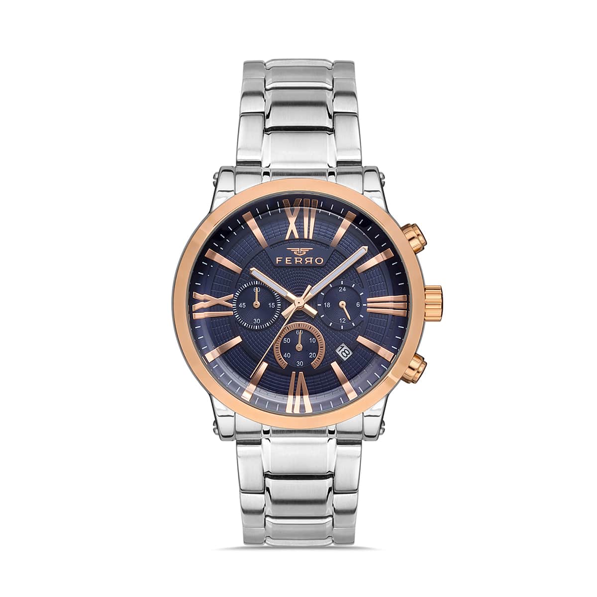 MONTRE FERRO HOMME M.FONCTION ACIER